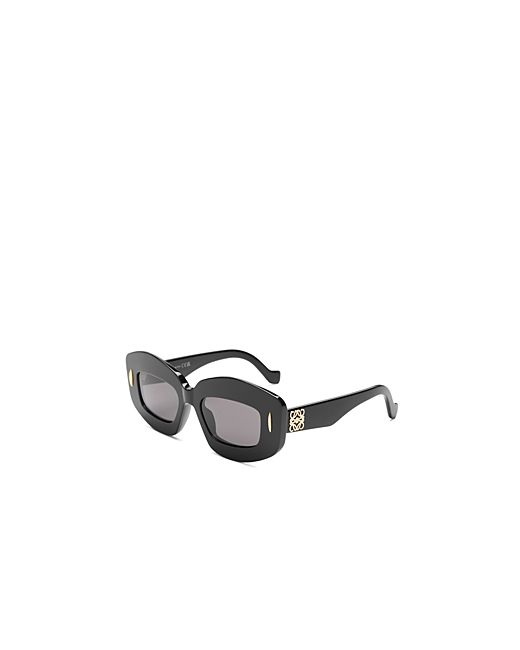 Loewe Chunky Anagram Rectangular Sunglasses 49mm