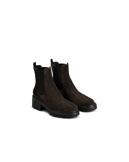 Tod's Pull On High Heel Chelsea Boots