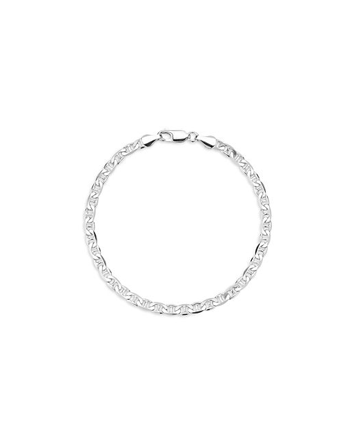 Milanesi And Co Sterling 4mm Mariner Link Chain Bracelet