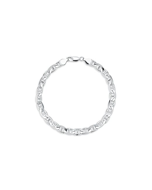 Milanesi And Co Sterling 7mm Mariner Link Chain Bracelet