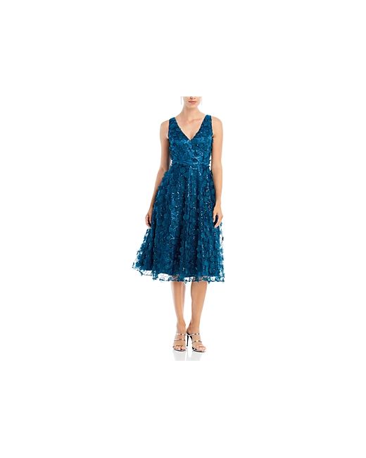 Eliza J Sequin Embellished Dress