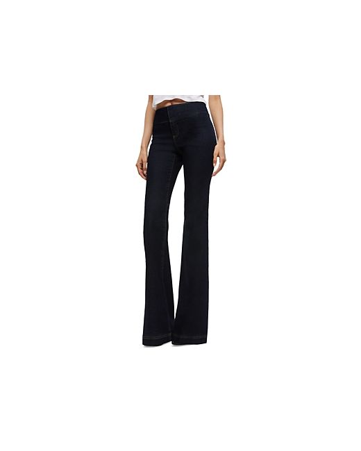 Alice + Olivia Olivia High Rise Flare Jeans in