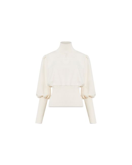 French Connection Krista Knit Trim Top