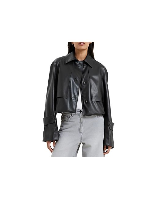 French Connection Crolenda Faux Leather Jacket