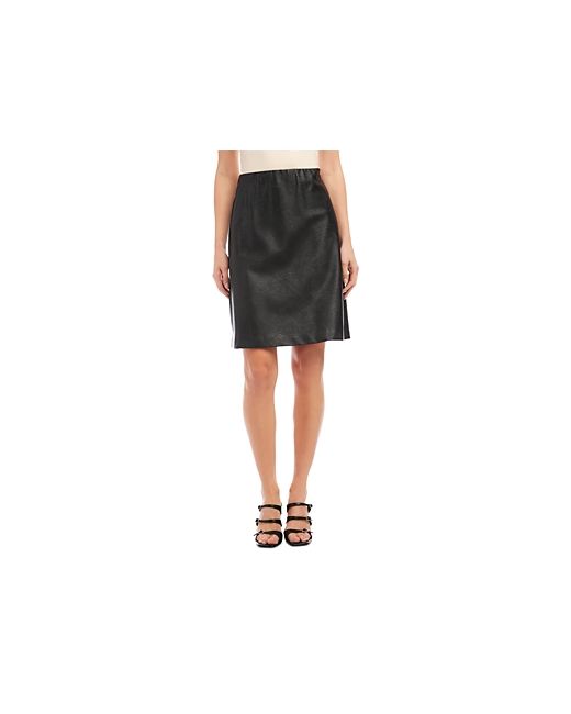 Karen Kane Faux Leather Skirt