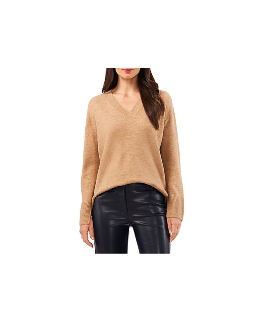 Vince Camuto Long Sleeve V Neck Sweater