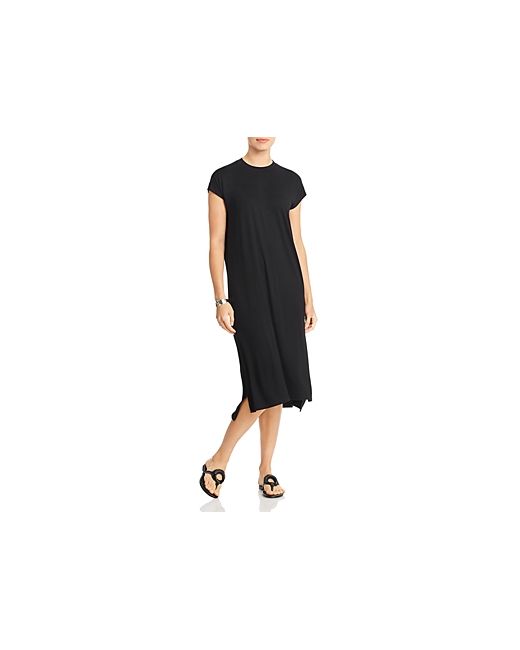 Eileen Fisher Cap Sleeve Jersey Dress 100 Exclusive