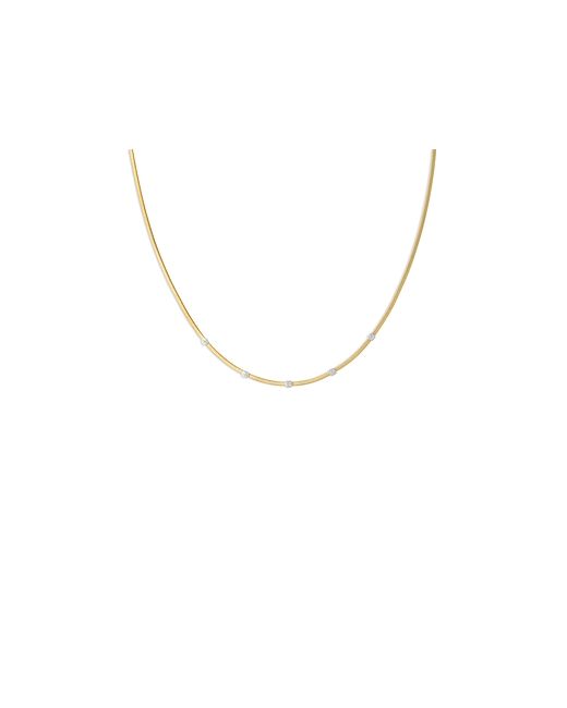 Marco Bicego 18K Yellow Gold Masai Diamond Collar Necklace 16.5