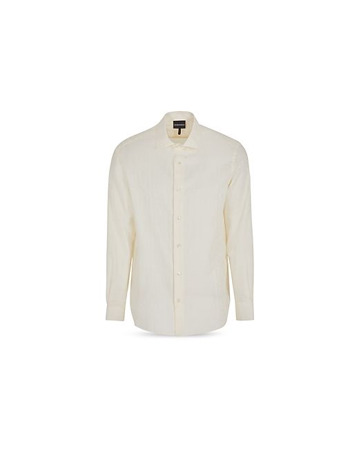 Armani Long Sleeve Button Front Shirt