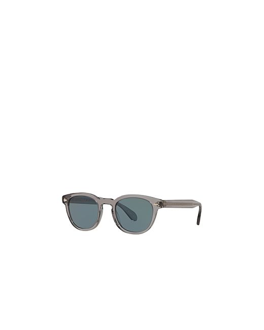 Oliver Peoples Sheldrake Round Sunglasses 49mm