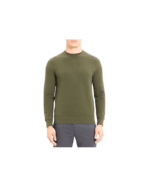 Theory Datter Stretch Textured Crewneck Sweater