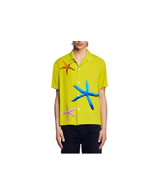 Sandro Short Sleeve Starfish Shirt