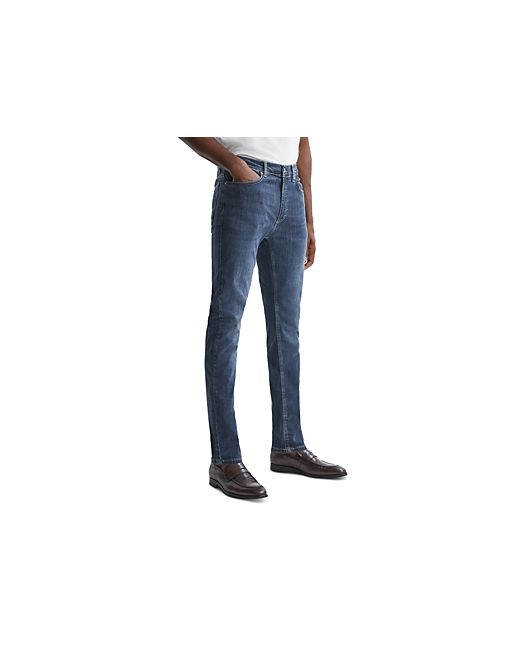 Reiss James Washed Jersey Slim Fit Jeans in