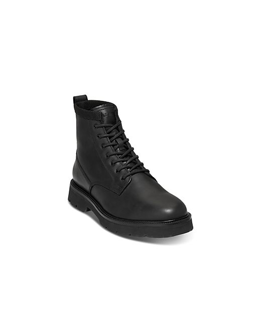 Cole Haan American Classics Waterproof Lace Up Plain Toe Boots