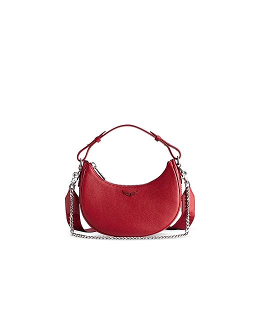 Zadig & Voltaire Moonrock Small Grained Leather Handbag