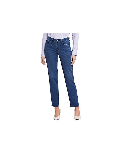 Nydj Relaxed High Rise Straight Jeans
