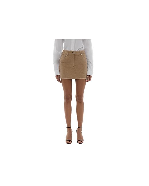 Helmut Lang Fuzzy Mini Skirt