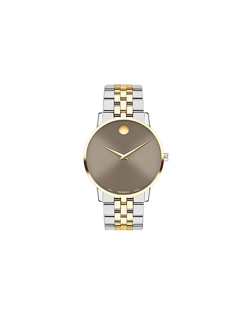 Movado Museum Classic Two Tone Watch 40mm