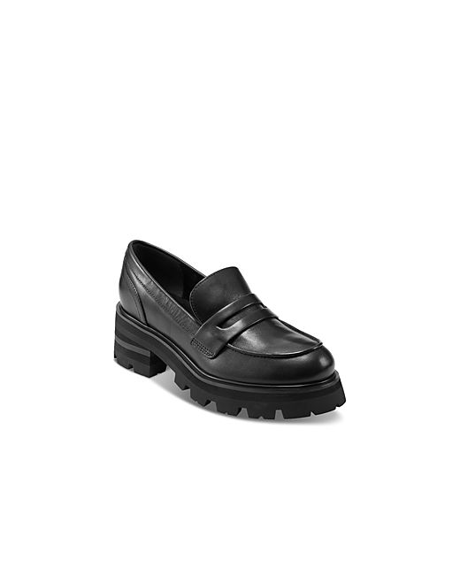 Marc Fisher LTD . Latika Almond Toe Platform Loafers