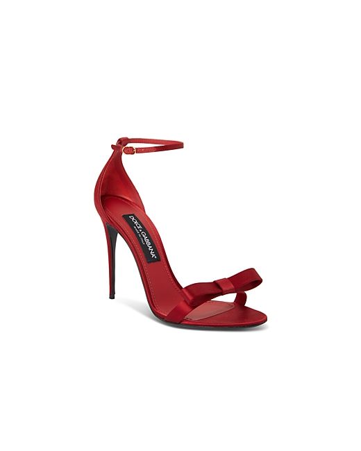 Dolce & Gabbana Ankle Strap High Heel Sandals