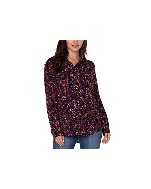 Liverpool Los Angeles Button Front Blouse
