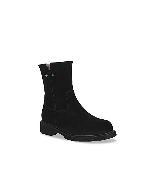 La Canadienne Hunter Shearling Lined Suede Boots