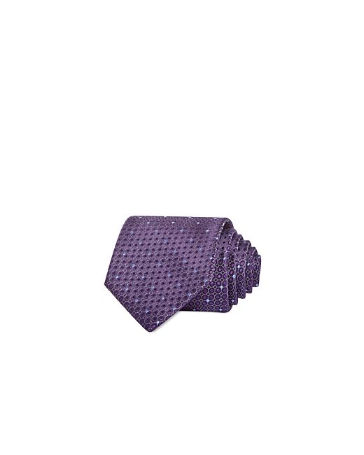 The Men's Store At Bloomingdale's Micro Dot Medallion Silk Classic Tie 100 Exclusive