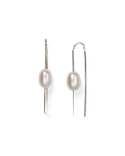 Nancy B Cultu Freshwater Pearl Threader Earrings