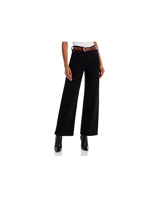 Re/Done High Rise Wide Leg Cropped Jeans in