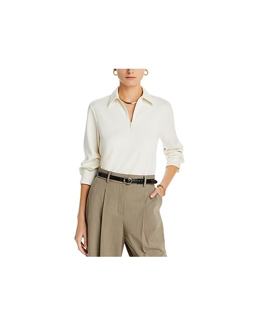 Theory Collared Zip Blouse