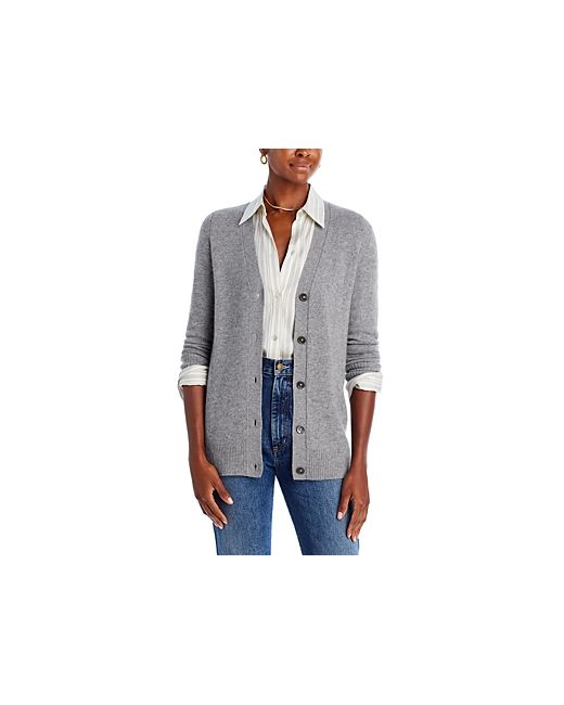 C By Bloomingdale's Cashmere Grandfather Cardigan 100 Exclusive