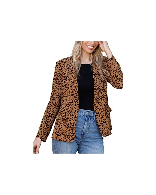 Daniel Rainn Leopard Print Jacket