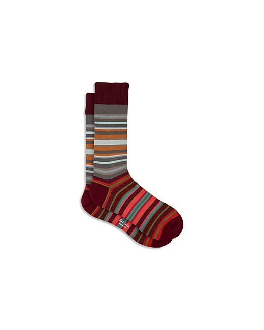 Paul Smith Duncan Cotton Blend Stripe Socks