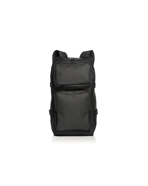 Rains Trail Faux Leather Cargo Backpack