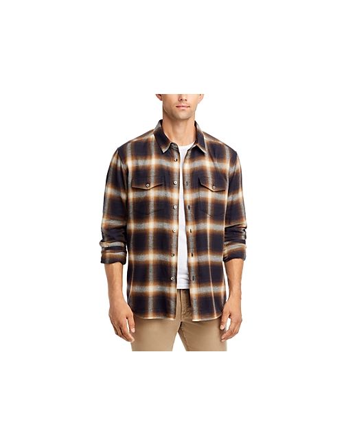 Frame Brushed Cotton Flannel Shirt