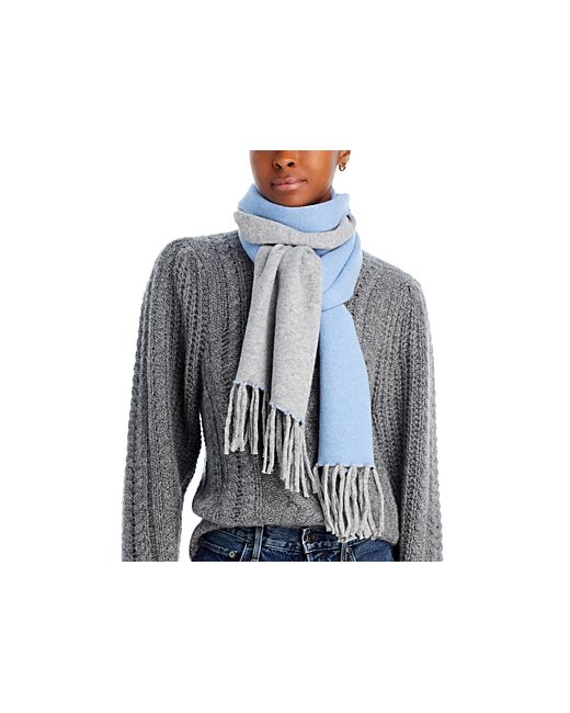 C By Bloomingdale's Cashmere Reversable Scarf 100 Exclusive