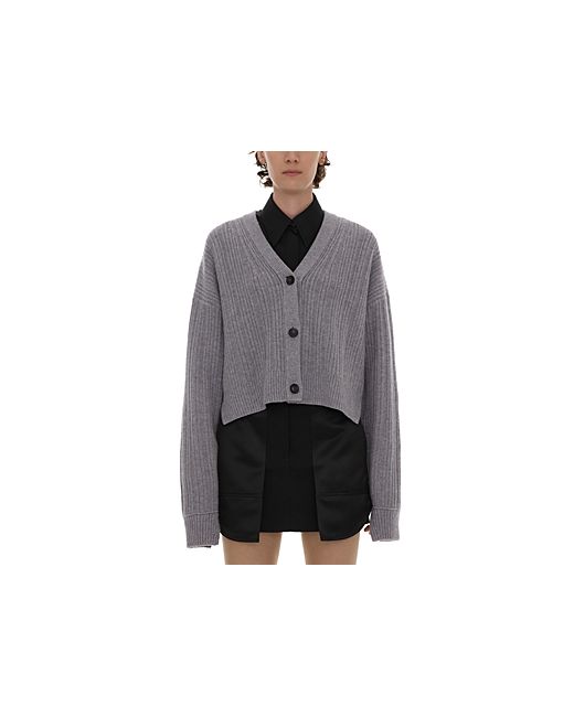 Helmut Lang Boxy Cardigan Sweater