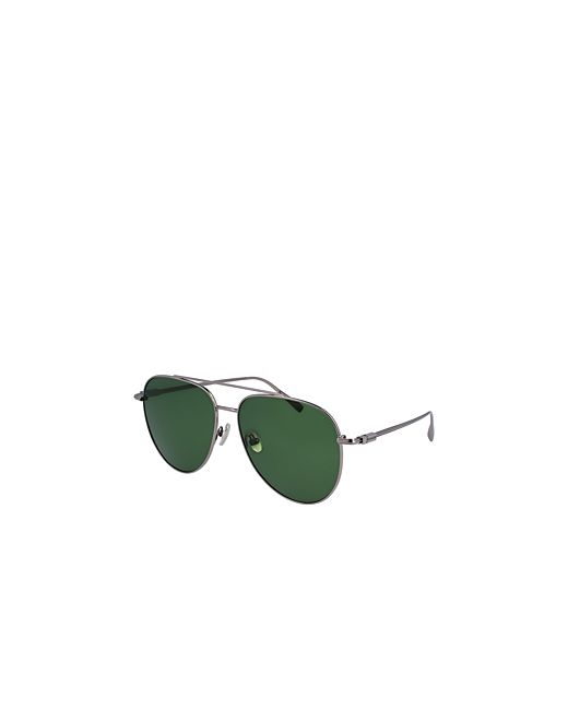 Ferragamo Prisma Oversize Aviator Sunglasses 61mm