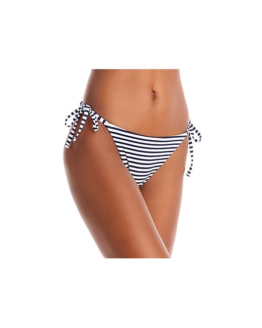 Aqua Striped Side Tie Bikini Bottoms 100 Exclusive