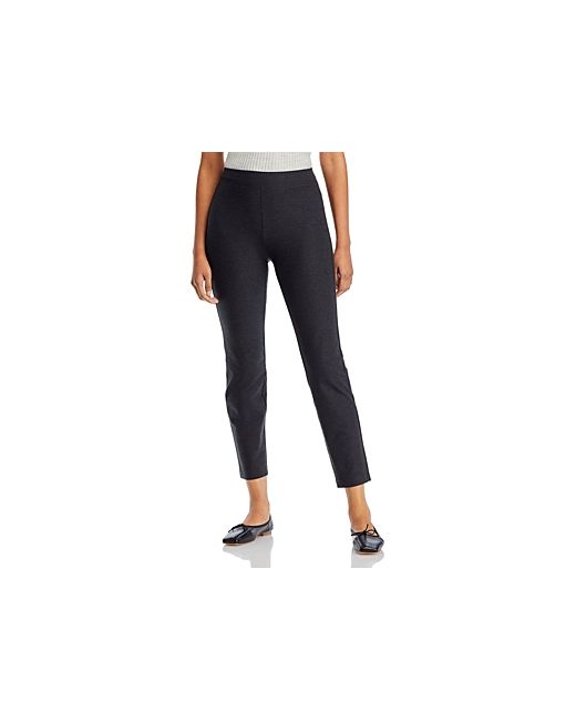 Eileen Fisher Slim Fit Cropped Ankle Pants