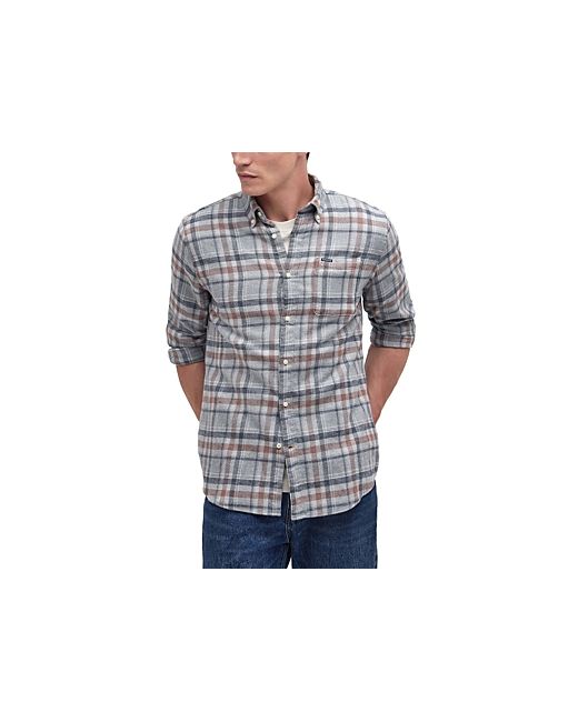 Barbour Eddleston Brushed Cotton Tailored Fit Button Down Shirt
