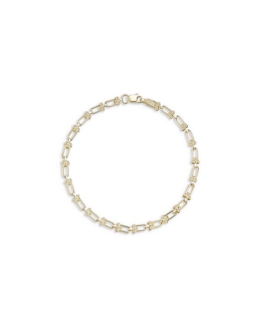 Bloomingdale's 14K Yellow Stirrup Chain Bracelet 100 Exclusive