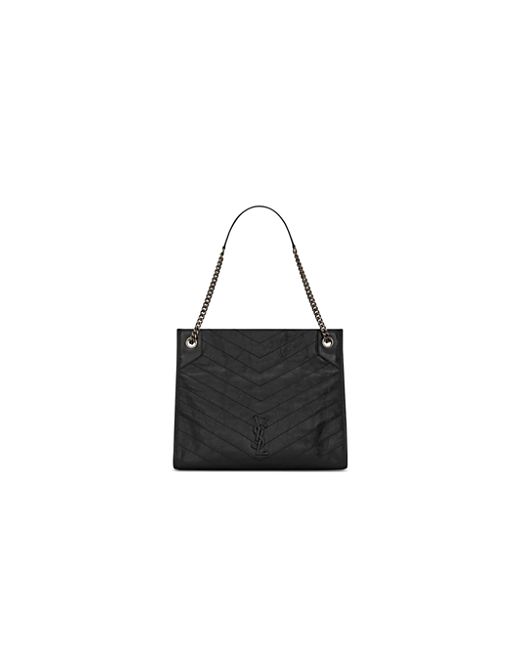 Saint Laurent Niki Shopping Bag Vintage Leather