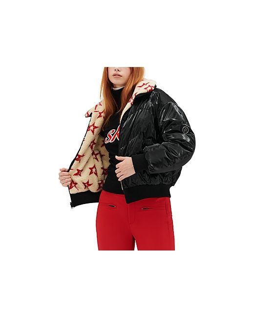 Perfect Moment Reversible Quilted Faux Shearling Jacket