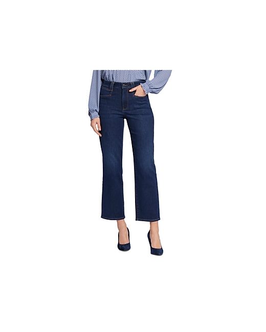 Nydj Bailey Relaxed High Rise Straight Leg Ankle Jeans