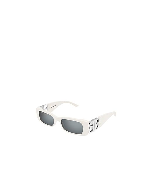 Balenciaga BB0096S Dynasty Rectangular Sunglasses 51mm