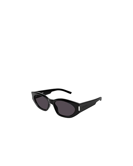 Saint Laurent Bold Geometrique Cat Eye Sunglasses 55mm