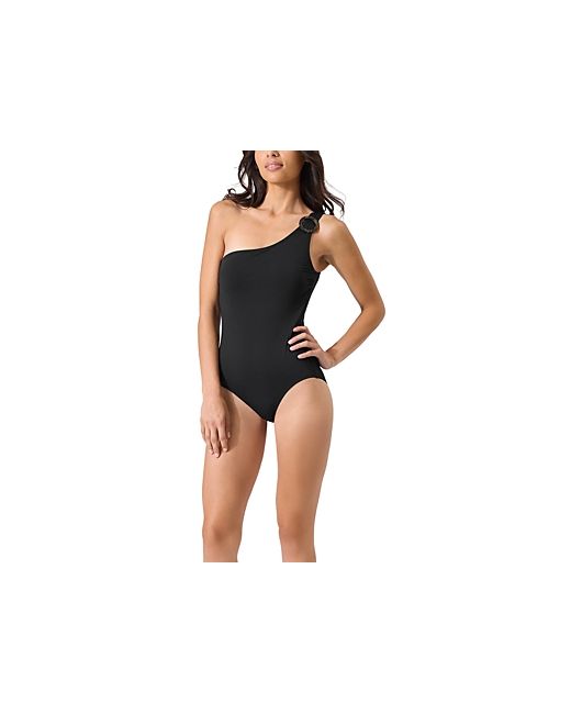 Tommy Bahama Pearl Novelty One Shoulder Piece Swimsuit