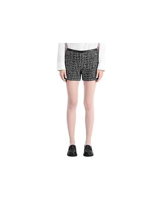 The Kooples Chic Houndstooth Shorts