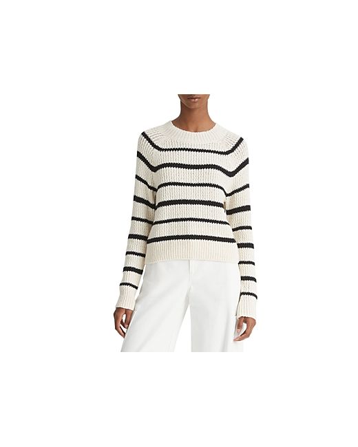 Vince Ribbed Striped Sweater